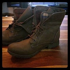 Comfy combat boots
